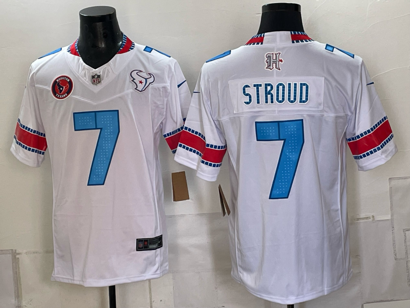 Men Houston Texans #7 Stroud white 2026 Nike NFL Jersey 0907001